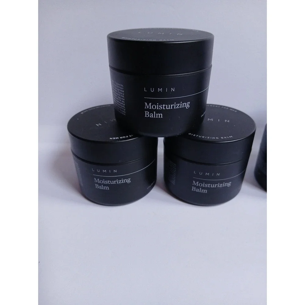 Lumin Men Skin Management Lot 6pc Moisturizing Balm Exfoliating Rub
